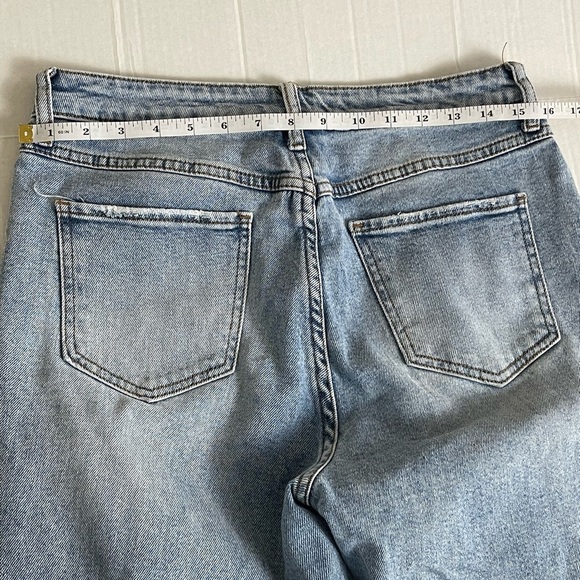 S.O.N.G Mom High Rise Mom Jeans - Light Blue - Picture 7 of 9